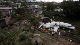 FOTO: Keajaiban dalam Kecelakaan Pesawat di Honduras