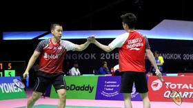 Indonesia Imbangi China Setelah Marcus/Kevin Menang