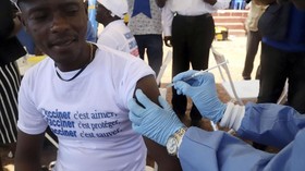 FOTO: Wabah Ebola Merebak di Kongo