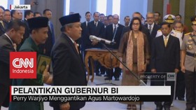 Perry Warjiyo Resmi Menjabat Gubernur BI
