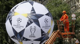 FOTO: Kiev Bersolek Jelang Final Liga Champions 2018