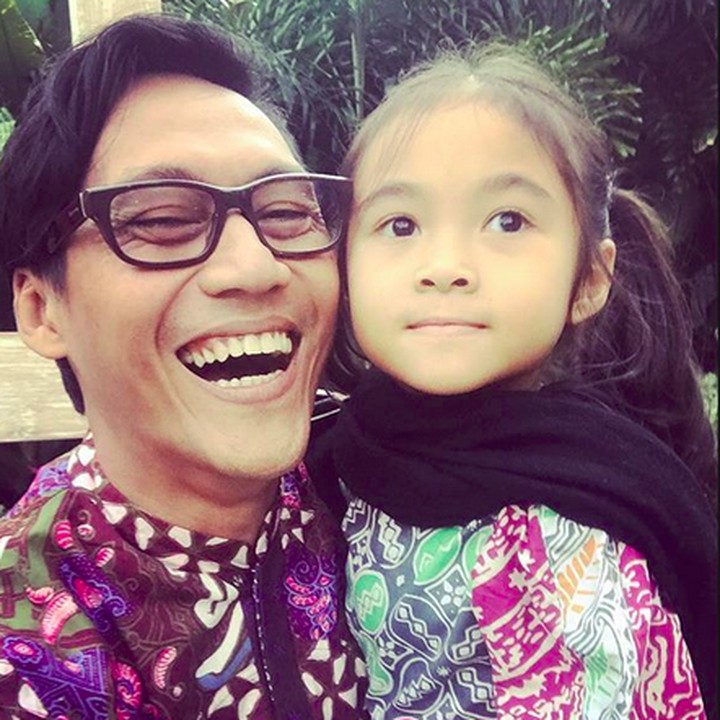 <p>Menggemaskan banget ya ekspresi Kaia yang satu ini. (Foto: Instagram/ @nugietrilogy)  </p>