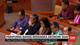 Paripurna Bahas Kerangka Ekonomi 2019