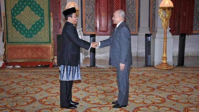Raja Kamboja Norodom Sihamoni mengharapkan peningkatan hubungan dengan Indonesia di berbagai bidang, terutama perdagangan, investasi, pariwisata, kebudayaan.