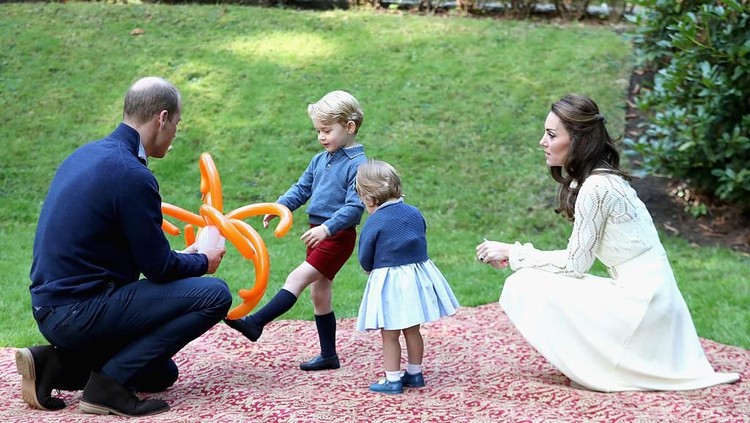 Pangeran George dan Putri Charlotte punya sederet hobi. Apa saja ya hobi keduanya?