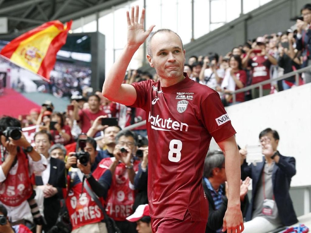 Vissel Kobe Menyambut Andres Iniesta Vissel Kobe Menyambut Andres Iniesta
