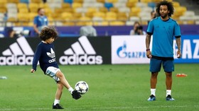 FOTO: Latihan Terakhir Jelang Final Liga Champions 2018
