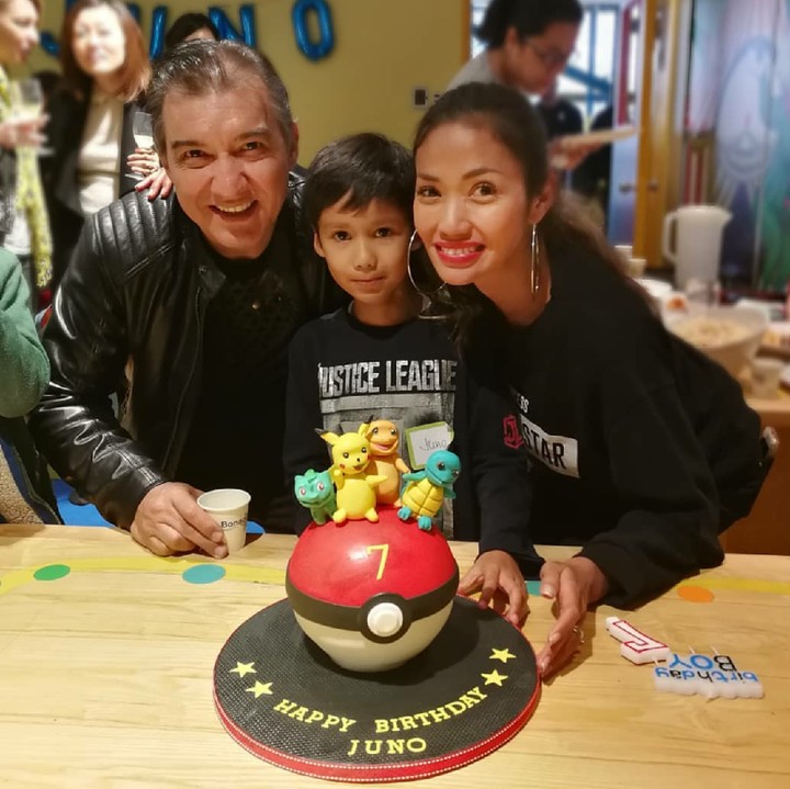 <p>Ini momen kebersamaan mereka ketika Juno berusia 7 tahun. (Foto: Instagram/shantyparedes]</p>