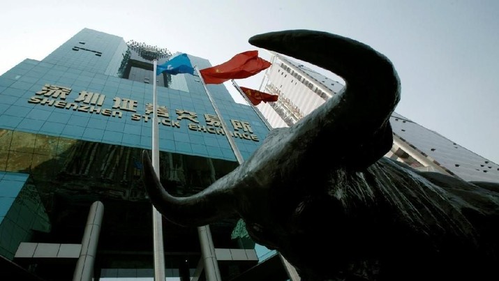 Kemarin Melesat, Indeks Shanghai Kini Diterpa Profit Taking