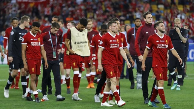 Liverpool menderita kekalahan 1-3 dari Dortmund di laga perdana ajang International Champions Cup, di Bank of America Stadium, di Amerika Serikat, Senin (23/7).
