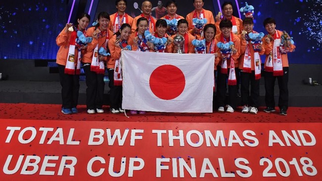 Jepang jadi tim tersukses di Piala Thomas-Uber 2018 semua karena perencanaan yang tepat sasaran, bukan lantaran magis dari sosok Doraemon.