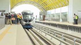 Uji Dinamis LRT Palembang