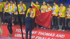 Tiongkok Rebut Gelar Juara Piala Thomas 2018