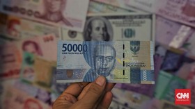 Rupiah Jatuh ke Rp14.795 saat Jokowi Sampaikan RUU APBN 2021