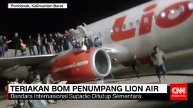 Teriakan Bom Penumpang Lion Air