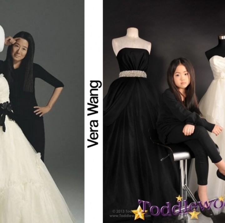 <p>Selain itu, aktor atau aktris, politikus bahkan desainer sekelas Vera Wang juga di'imitasi' oleh anak-anak ini. Mirip banget kan ekspresinya? (Foto: toddlewood/Tricia Messeroux)</p>