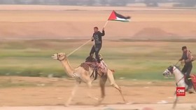 VIDEO: Saat Mortir dari Gaza Diadang Sistem Pertahanan Israel