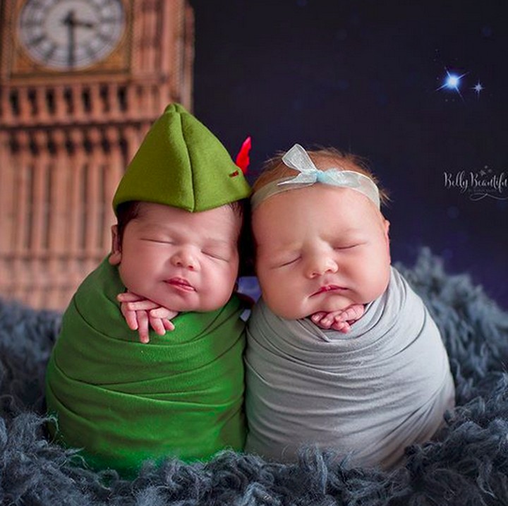 <p>Peter Pan dan Wendy kompak banget nih.(Foto: Instagram/ @bellybeautifulportrait) </p>