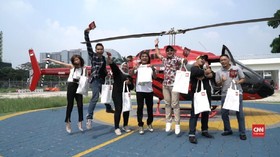 VIDEO: Keliling Jakarta 15 Menit dengan Helikopter