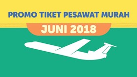 INFOGRAFIS: Promo Tiket Pesawat Murah Juni 2018