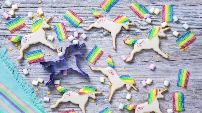 Resep Kue Kering Rainbow Resep Kue Kering Rainbow