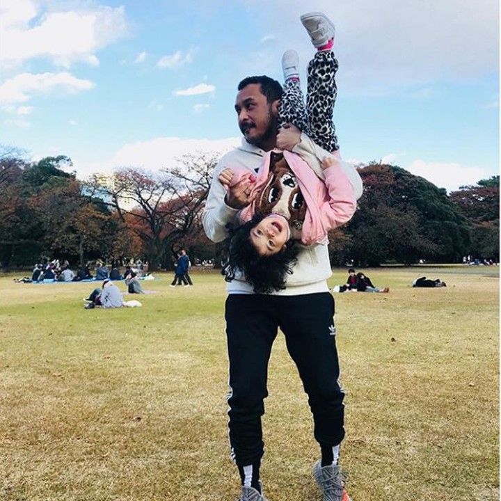 <p>Ayah Giring punya cara tersendiri untuk seru-seruan bareng putrinya. (Foto: Instagram @giring)</p>