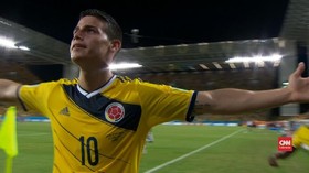 VIDEO: Gol Spektakuler James Rodriguez di Piala Dunia 2014