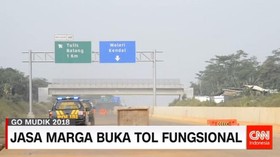 Jasa Marga Buka Tol Fungsional