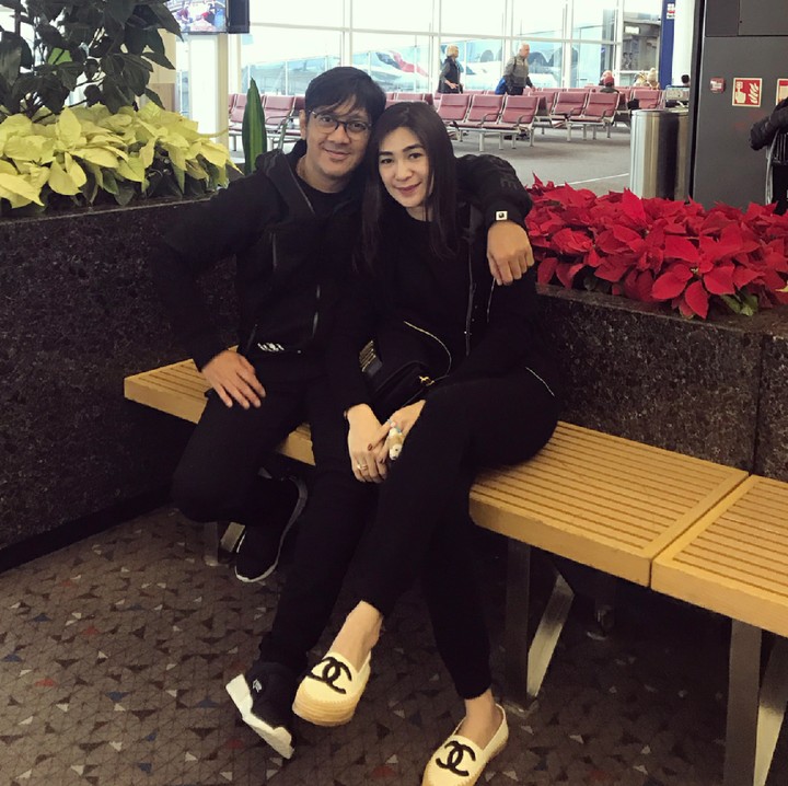 <p>Meskipun usia Andre dan Erin terpaut 10 tahun, mereka adalah pasangan yang saling melengkapi. (Foto: Instagram/erintaulany)</p>