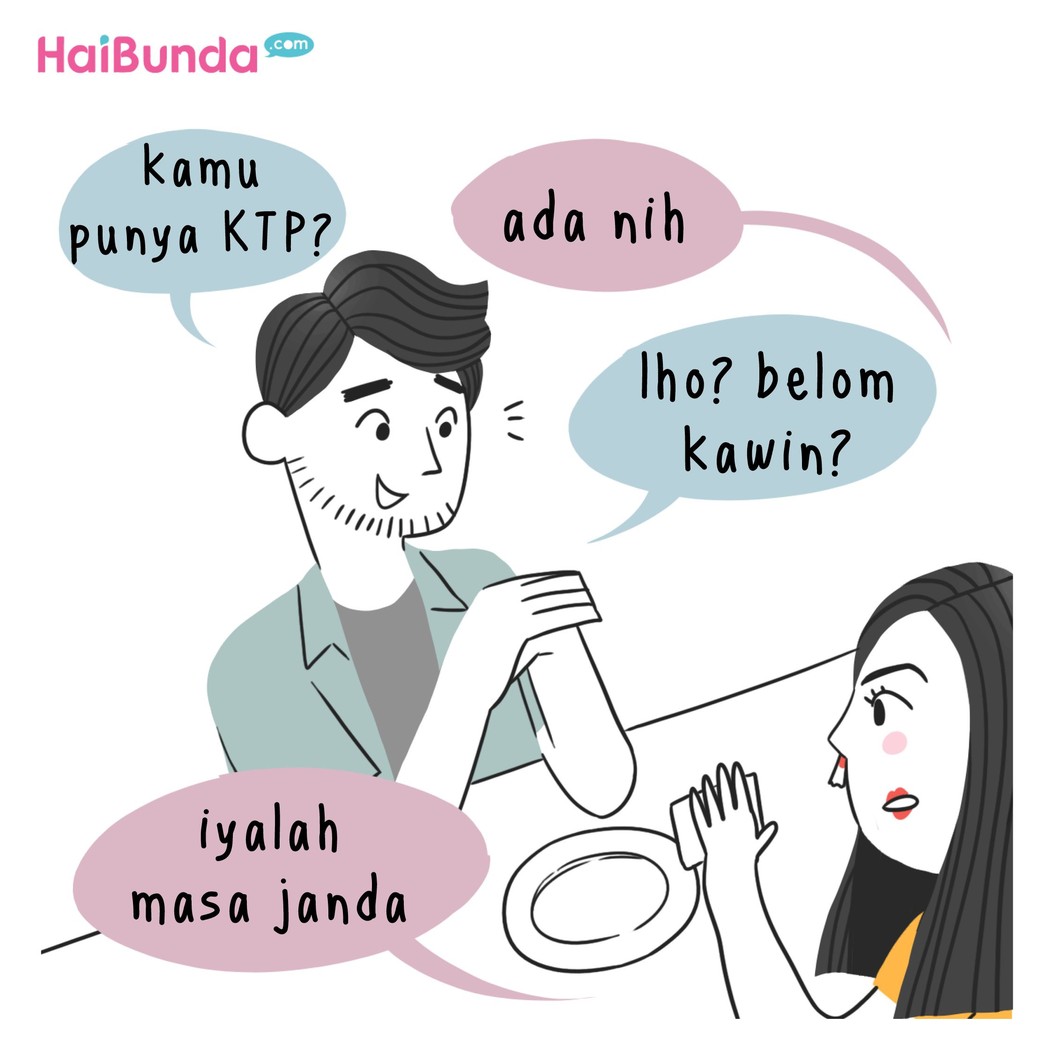 Kayak gini gombalan masa pacaran bunda di komik ini. Kalau gombalan ala Bunda dan Ayah di masa PDKT atau pacaran kayak gimana? Bagiin ceritanya yuk, Bun.