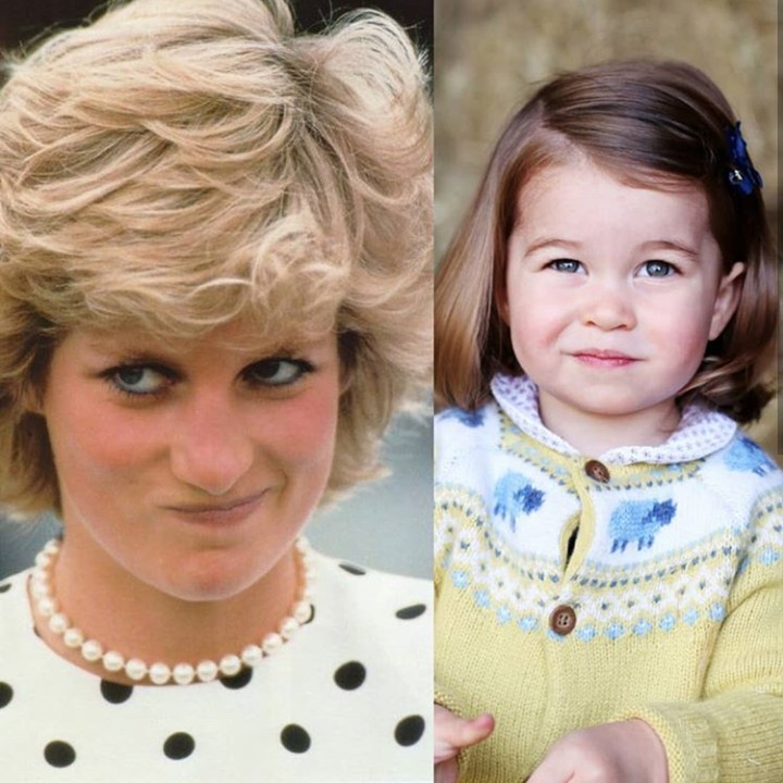 <p>Hi-hi tarikan mulut Putri Charlotte sama ya dengan Nenek Diana? (Foto: Instagram @theroyalcourier)</p>
