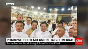 Prabowo Bertemu Amien Rais Di Mekkah