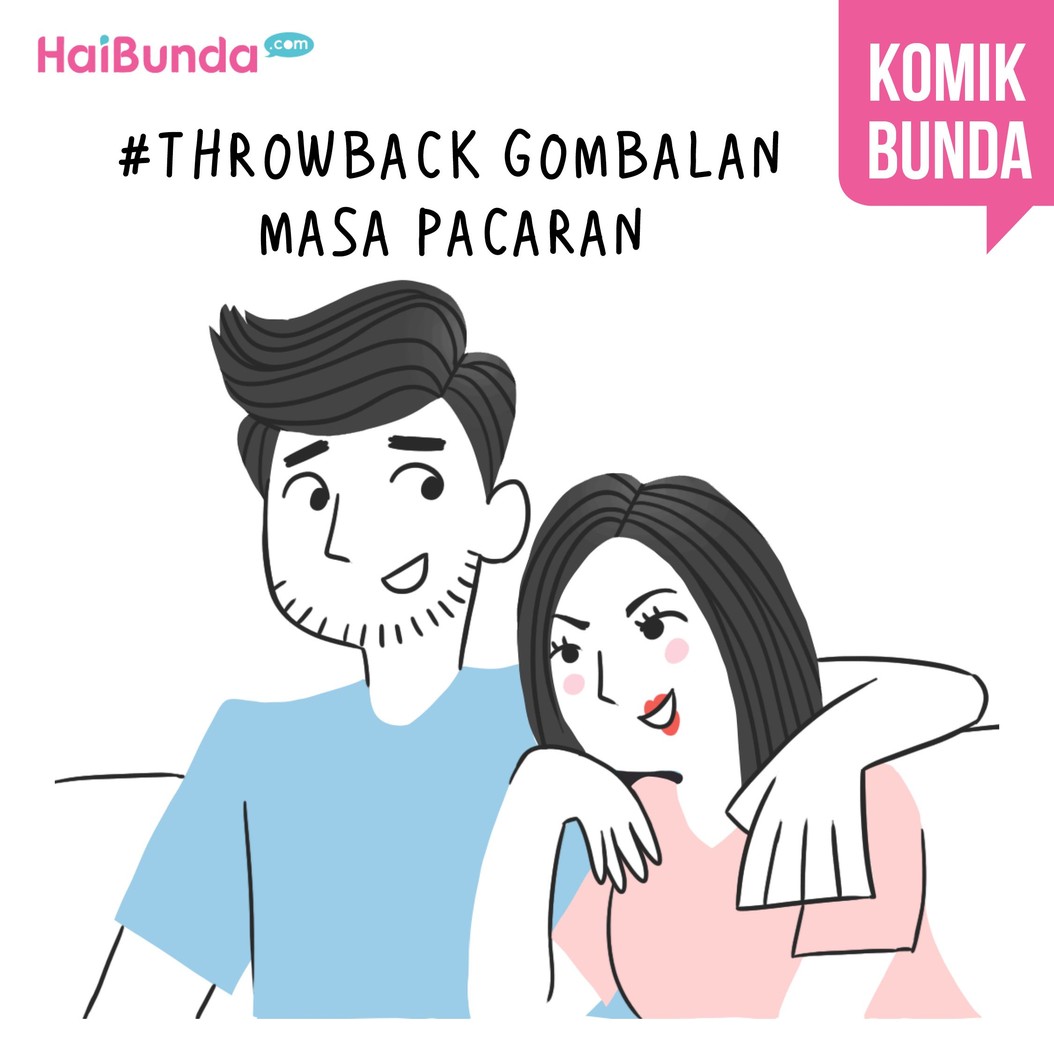 Kayak gini gombalan masa pacaran bunda di komik ini. Kalau gombalan ala Bunda dan Ayah di masa PDKT atau pacaran kayak gimana? Bagiin ceritanya yuk, Bun.