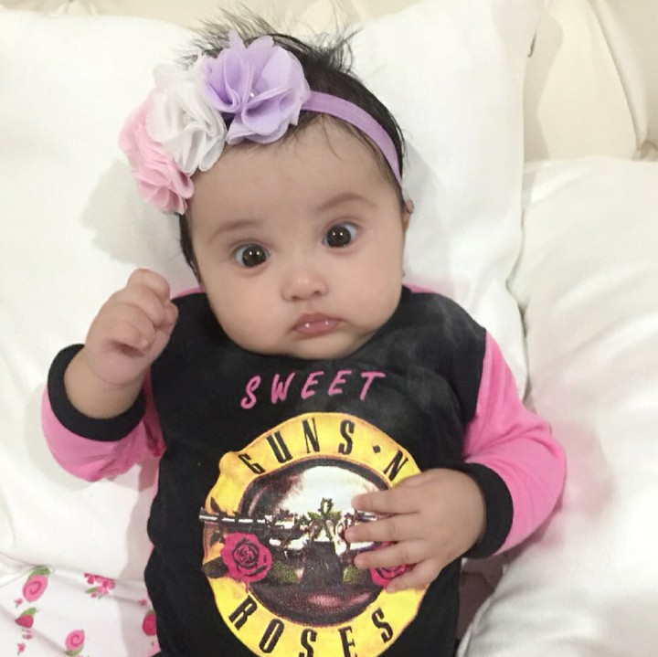 <p>Melihat pipi gembil Kylie nggak tahan pengen nyubit deh. (Foto: Instagram/@andisorayabeatrix)</p>