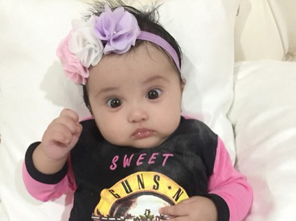 Umur 4 Bulan, Baby Kylie Putri Andi Soraya Makin Menggemaskan