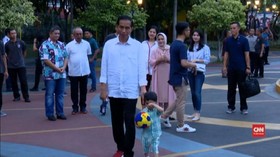 VIDEO: Jokowi Ajak Jan Ethes Liburan di Dufan