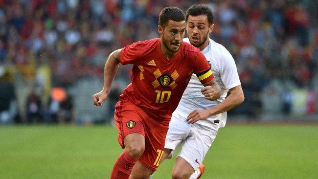 Timnas Belgia yang tampil dengan kekuatan terbaik bermain imbang dengan timnas Portugal yang tidak diperkuat Cristiano Ronaldo, Minggu (3/6) dini hari WIB.