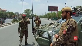 VIDEO: Bom Dekat Pertemuan Ulama Afghanistan, 8 Orang Tewas