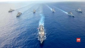 Tantang Klaim China, AL Inggris-Australia Gelar Latihan Bersama di LCS
