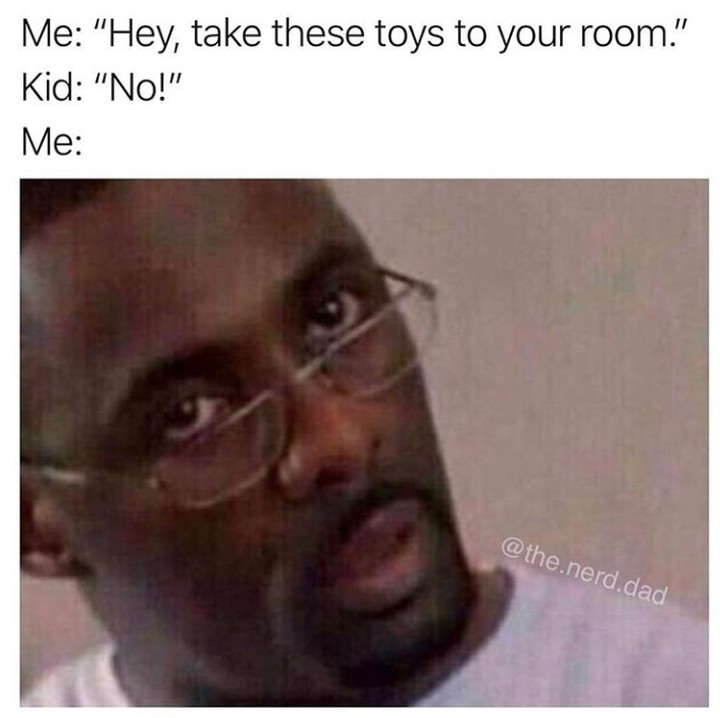 <p>Terkadang anak menyebar mainannya ke berbagai penjuru rumah... (Foto: Instagram @the.nerd.dad)</p>