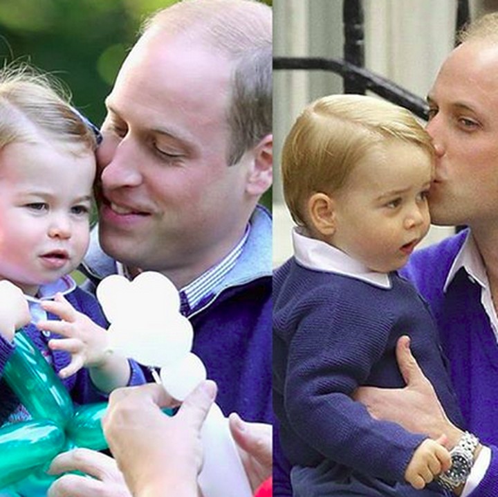 <p>Aih, lucunya Charlotte dan George ketika bersama sang ayah. (Foto: Instagram/@princelouis.cambridge)</p>