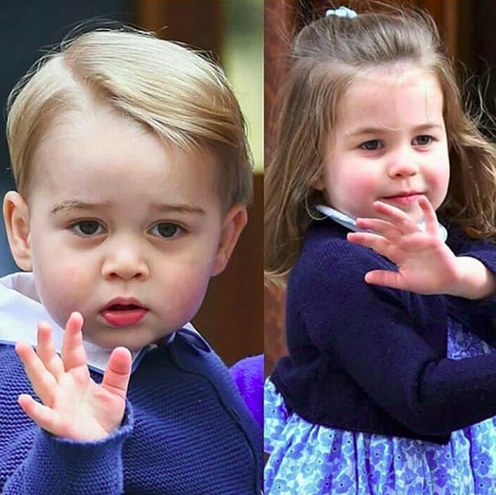 <p> George dan Charlotte saat jadi kakak pertama kali. Ya, George melambaikan tangannya saat Charlotte lahir dan Charlotte melambaikan tangannya saat Louis lahir. (Foto: Instagram/@princelouis.cambridge)</p>
