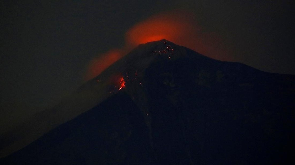 FOTO: 'Murka' Gunung Fuego di Guatemala