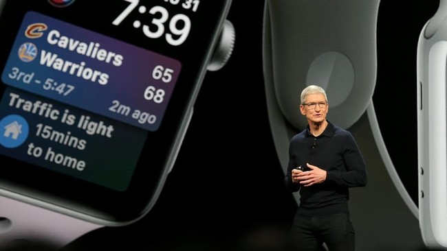 CEO Apple Tim Cook mengungkapkan nilai US$1 triliun atau setara Rp14,5 kuadriliun sebagai tonggak sejarah, bukan fokus perusahan.