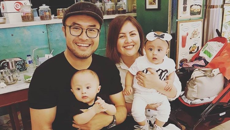Surya Saputra dan putranya, Bima