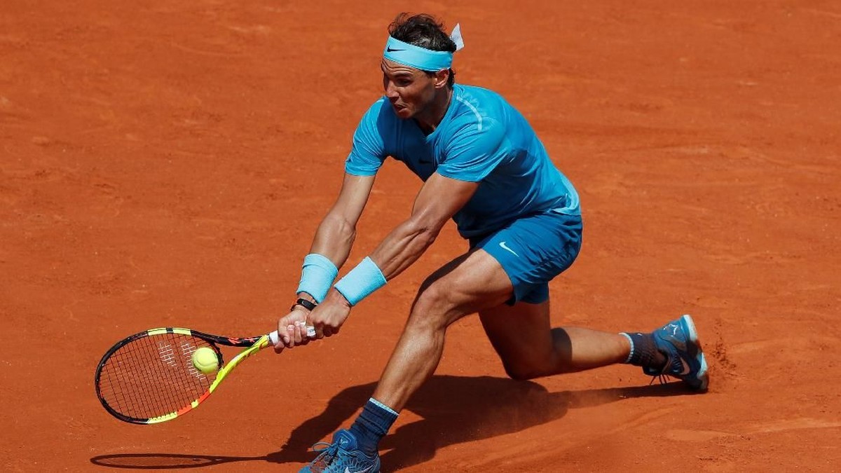 FOTO: Rafael Nadal Belum Tersentuh di Prancis Terbuka