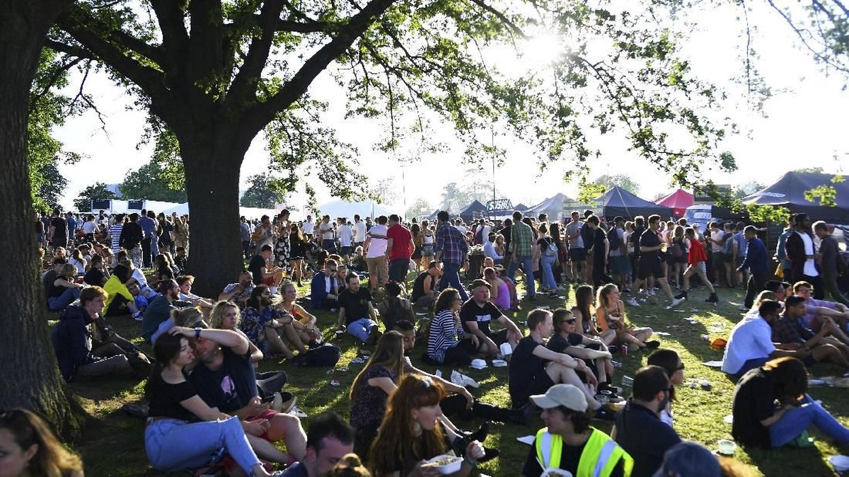 FOTO: Gembira Loka 'Field Day Festival' di Taman London