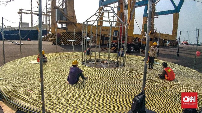 Perbaikan kabel optik bawah laut di Papua terlambat dari target semula karena "kondisi di lapangan".