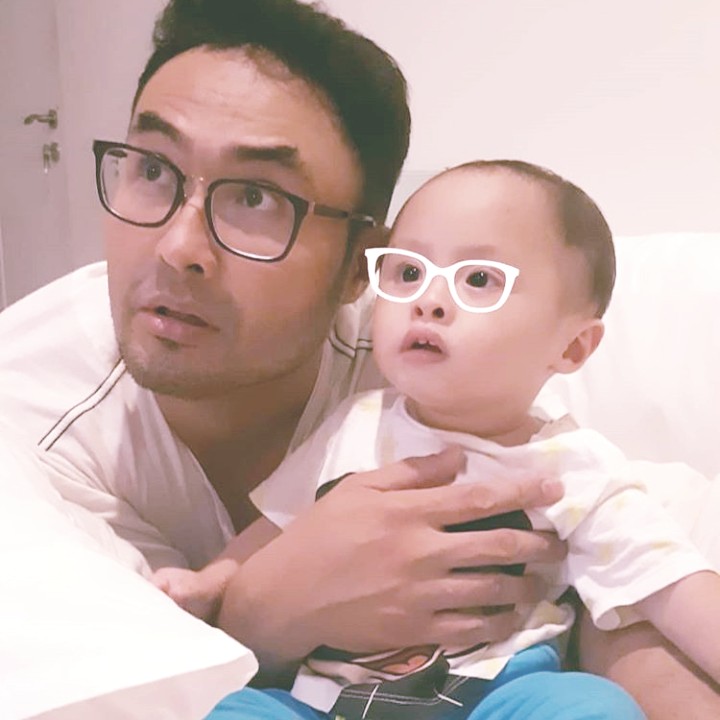 <p>Ekspresinya pun sama. (Foto: Instagram @cynthia_lamusu)</p>
