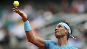 FOTO: Rafael Nadal Belum Tersentuh di Prancis Terbuka